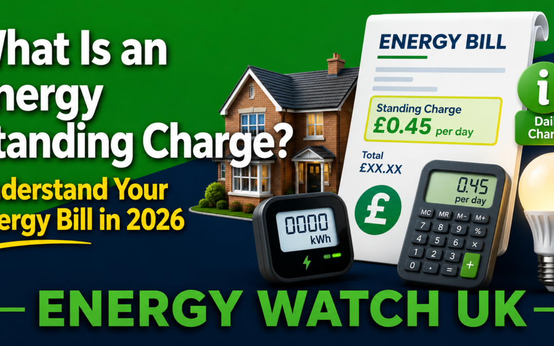 What Is an Energy Standing Charge in 2026?