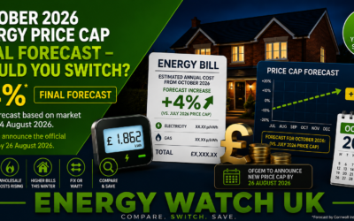 October Energy Price Cap 2026: Full and Final Forecast