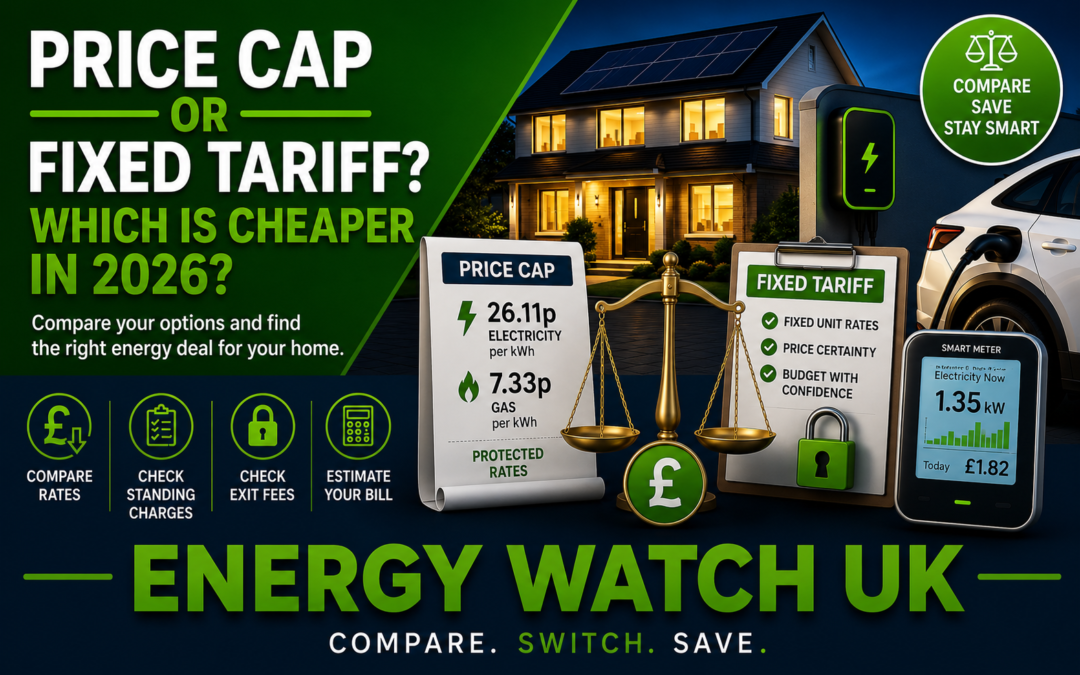 Energy Price Cap or Fixed Tariff: Which Is Cheaper?