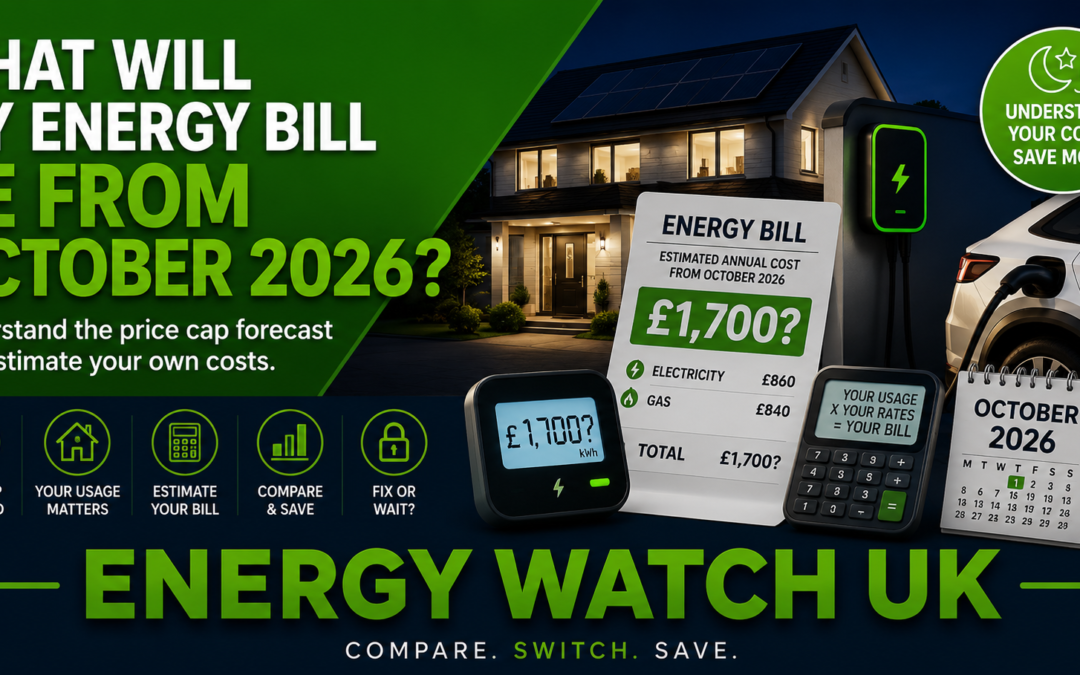 What Will My Energy Bill Be From October 2026?